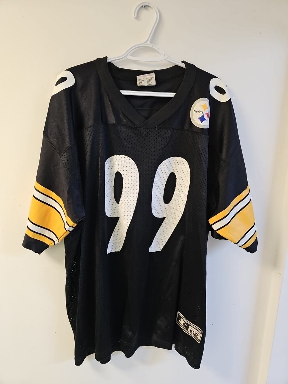 Vintage Levon Kirkland Starter Pittsburgh Steelers #99 Jersey Men's Size 52 XL